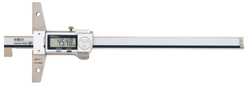 Mitutoyo ABSOLUTE Digimatic mélységmérő horgas véggel, IP67, 10.1-210 mm, 0.01 mm (571-255-20) termék fő termékképe