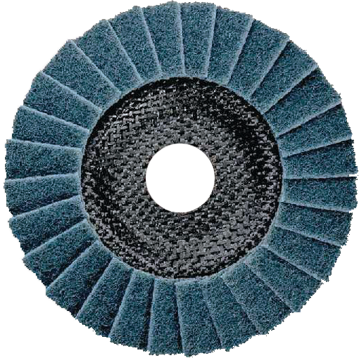 Abraboro 115 x 22 vlies csiszolótányér (kék), finom termék fő termékképe