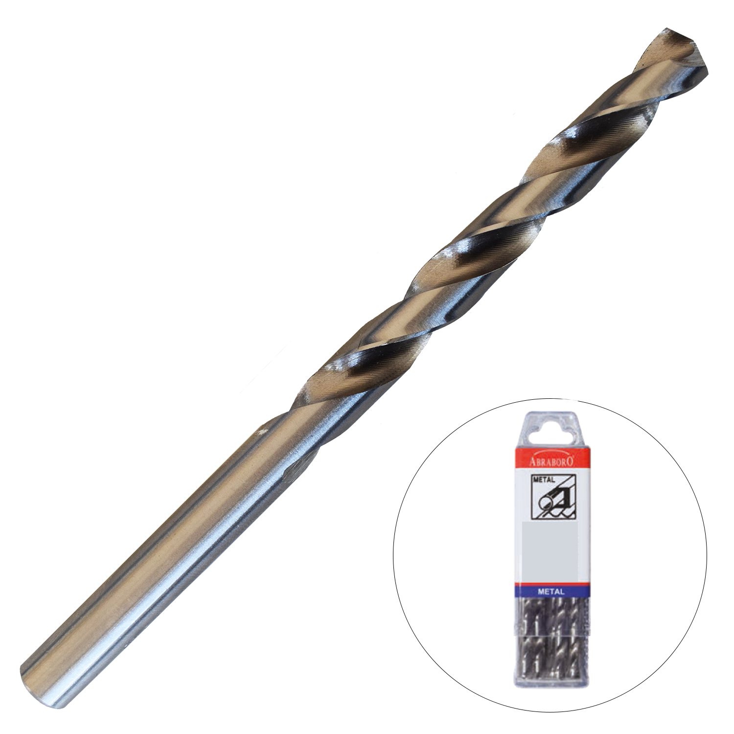 Abraboro 12 x 151 / 101 mm HSS-GS fémfúró X-Pack, 5 db/csomag termék fő termékképe