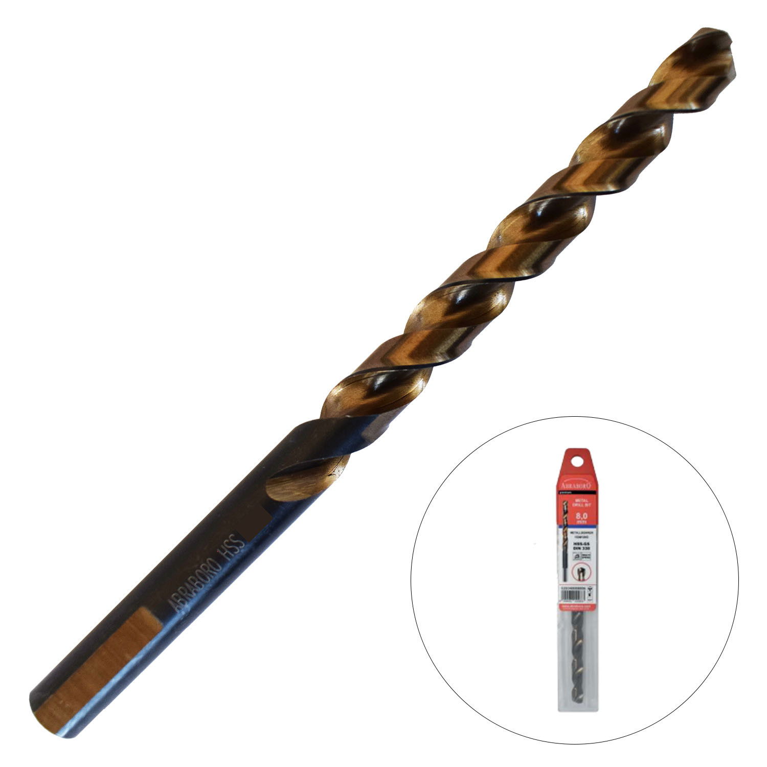 Abraboro 3.2 x 65 / 36 mm MULTISPEED HSS-GS fémfúró EV-Pack, 2 db/csomag termék fő termékképe