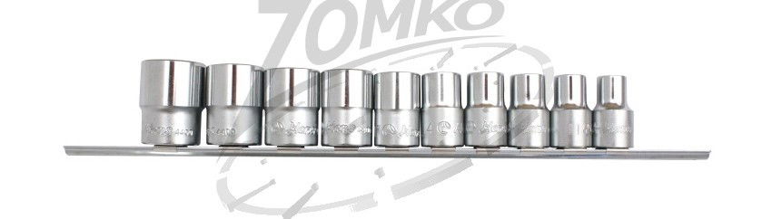 Hans 1/2˝ dugókulcsfej készlet 10r. 10-24 mm termék fő termékképe