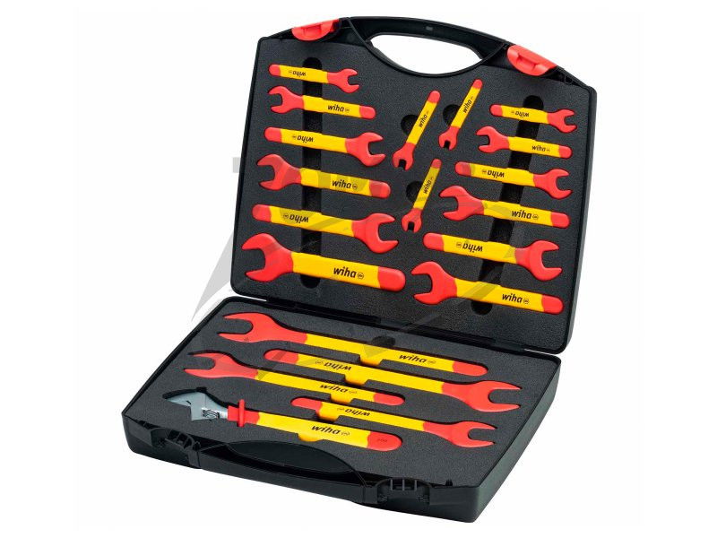 WIHA VDE szigetelt villáskulcs készlet 6-32mm 20r. termék fő termékképe
