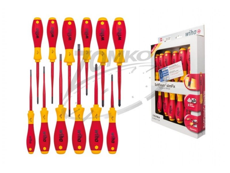 WIHA SoftFinish electric slimFix VDE csavarhúzó klt. 12r. termék fő termékképe
