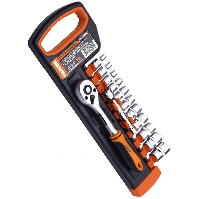 Dugókulcs készlet, 13 részes, 1/4" 4-14 mm termék fő termékképe