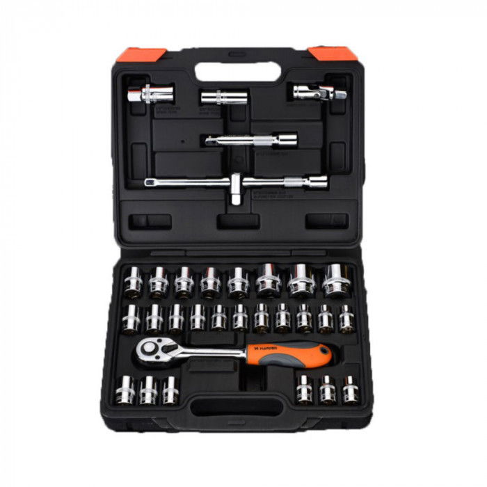 Dugókulcs készlet 32 részes, 1/2" termék fő termékképe