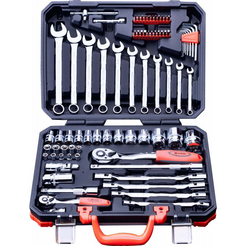 Dugókulcs készlet 77 részes, 1/2"-1/4" termék fő termékképe