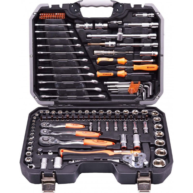 Dugókulcs készlet 132 részes, 1/2"-3/8"-1/4" termék fő termékképe
