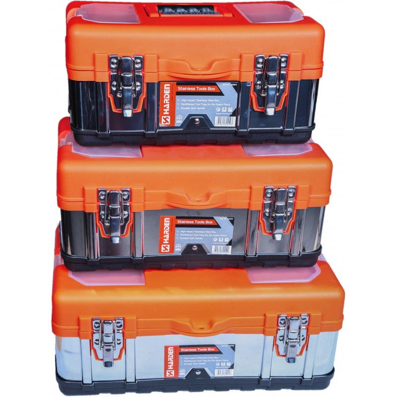 Szerszámosláda fém 410x215x183 termék fő termékképe