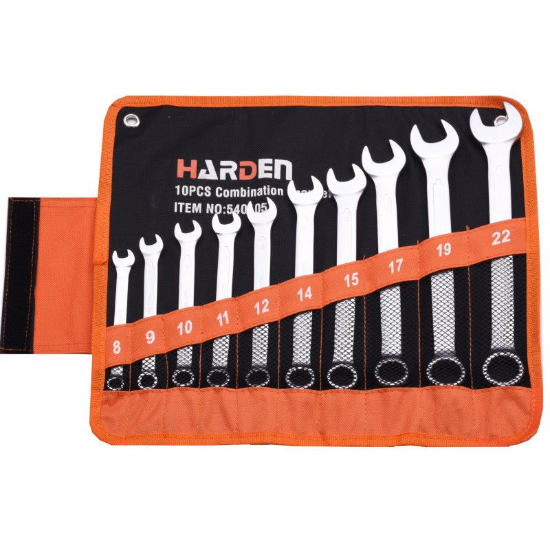 Csillag-villáskulcs készlet 8-22 mm, 10 részes termék fő termékképe