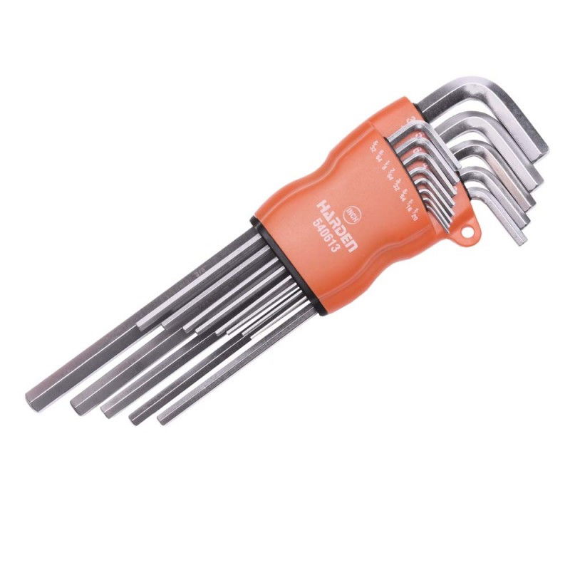 Imbuszkulcs készlet hosszú 13r. 1/20"-3/8" termék fő termékképe