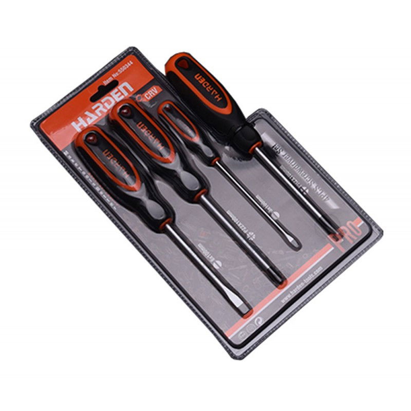 Csavarhúzó készlet ipari, 4 részes PH-PZ termék fő termékképe