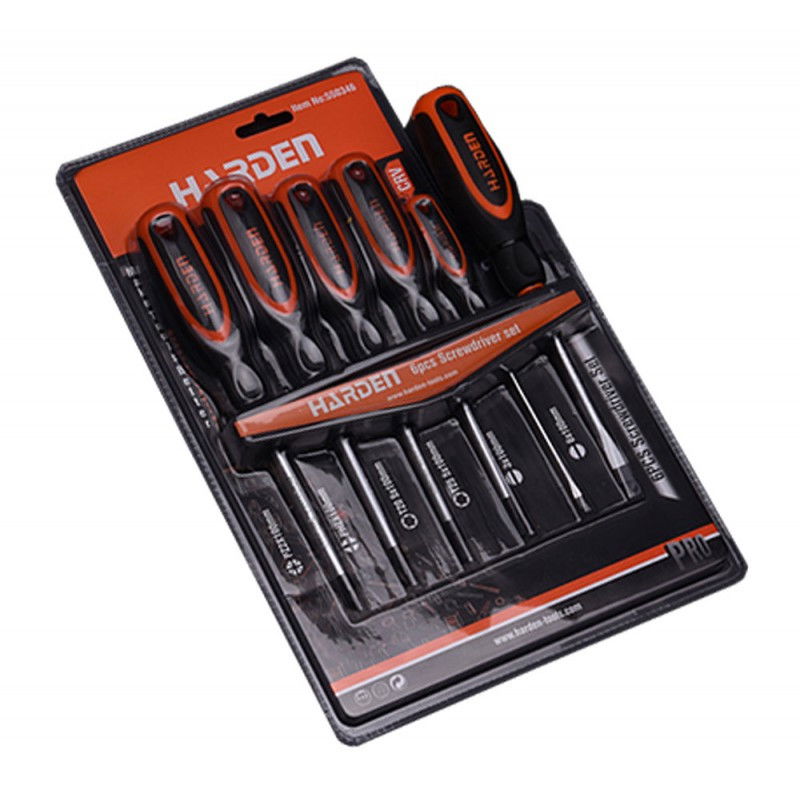 Harden Csavarhúzó klt. 6r. L-PH-PZ ipari termék fő termékképe