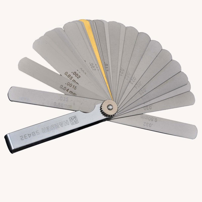 Hézagmérő 32 lap, 0,04 - 0,88 mm / 100 mm termék fő termékképe