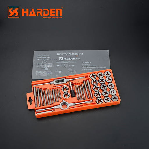Harden Menetmetsző készlet, 40 részes, M3-M12 termék fő termékképe