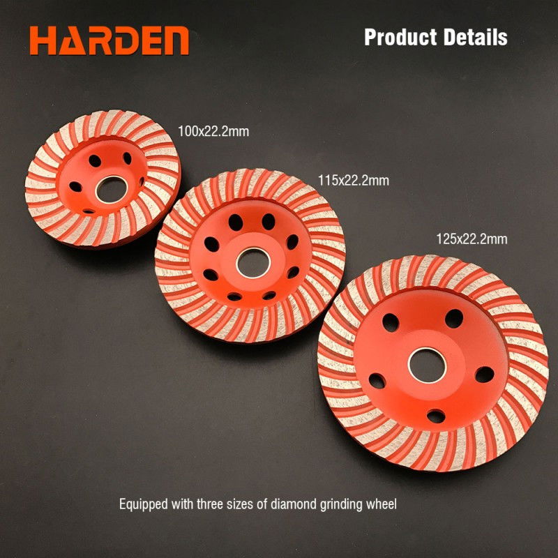 Gyémánt csiszolótárcsa turbo 100-125 mm termék fő termékképe