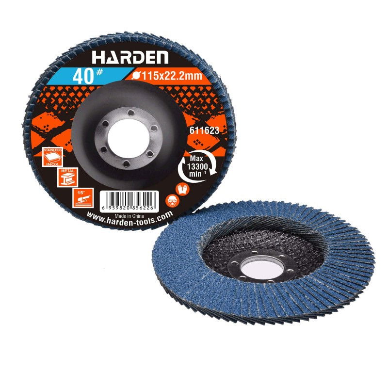 Lamellás csiszoló 115xP40-60-80-120 erősített termék fő termékképe