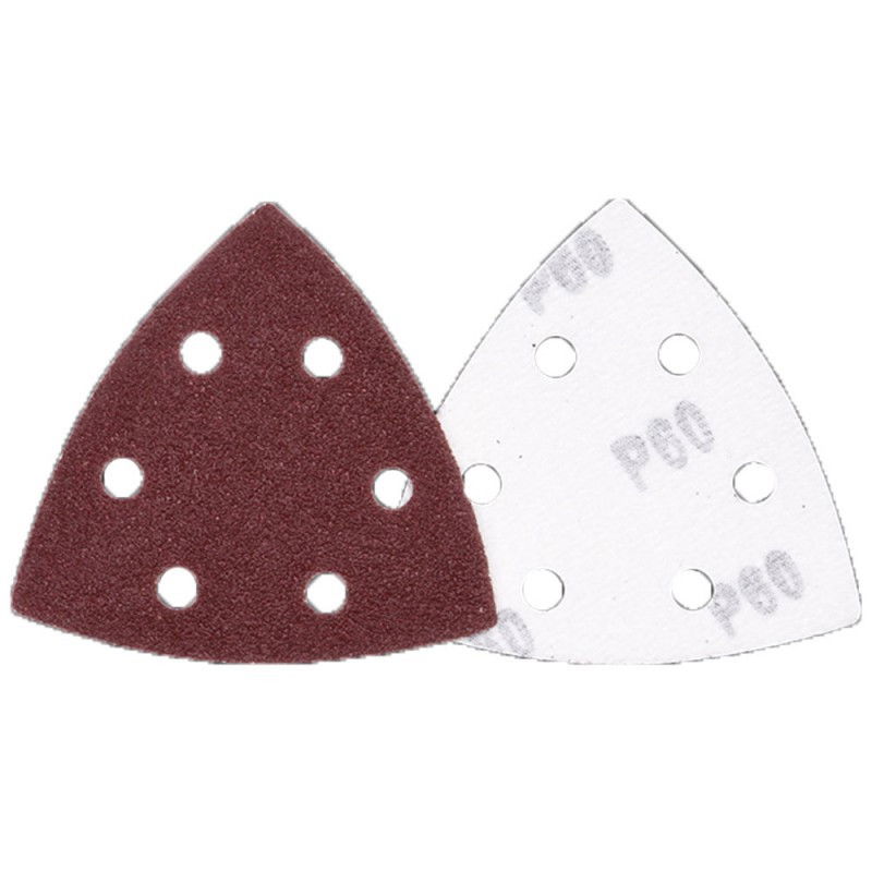 Delta csiszolópapír 93x93x93 6 lyuk 10db/cs termék fő termékképe