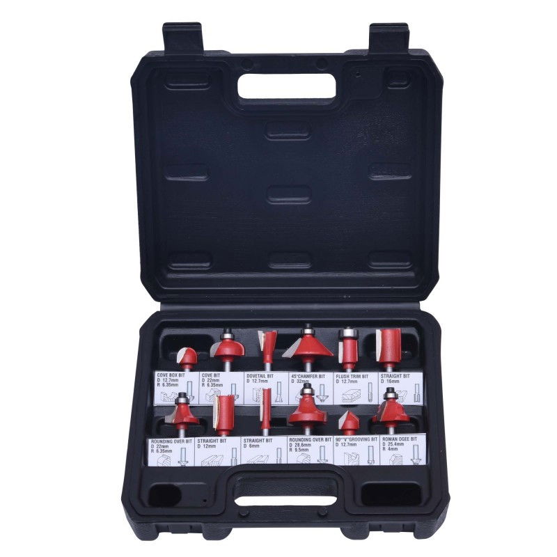 Felsőmaró készlet, 12 részes termék fő termékképe