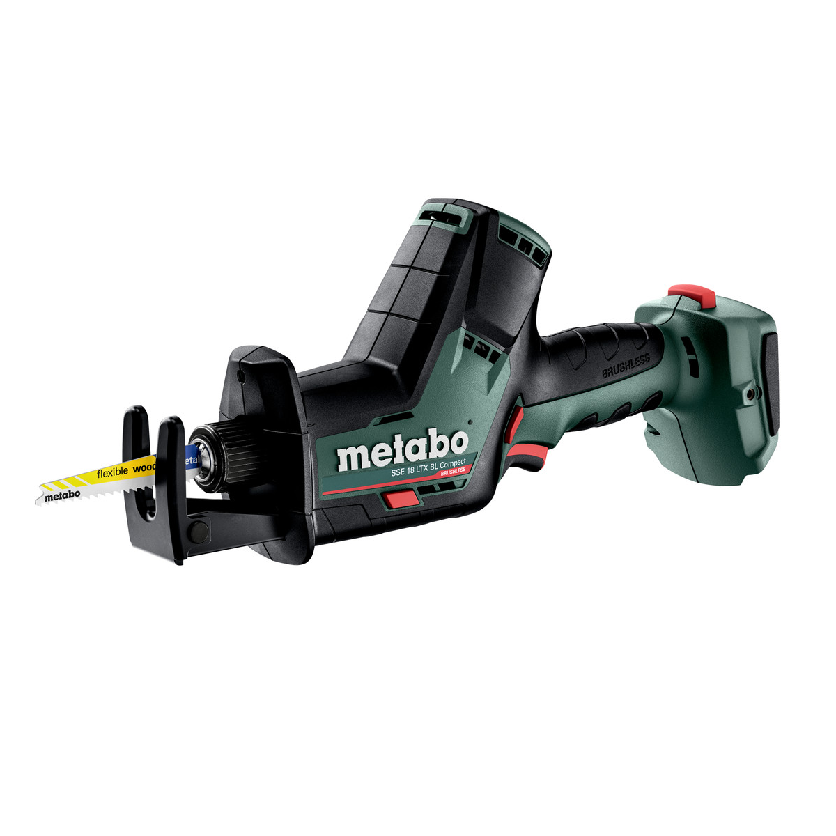 METABO SSE 18 LTX BL Compact akkumulátoros kardfűrész (akku és töltő nélkül, metaBOX kofferben) termék fő termékképe