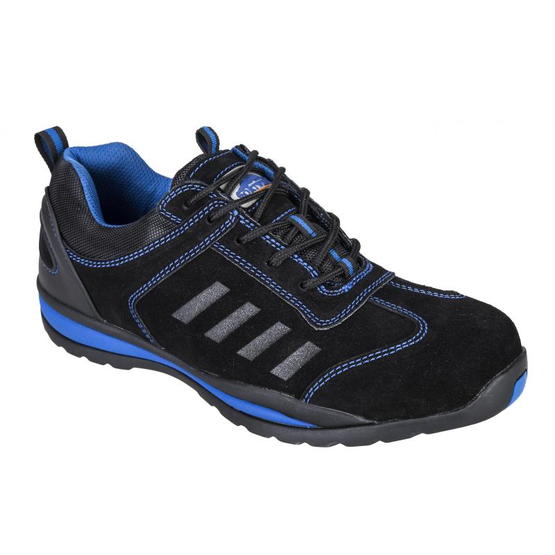 Portwest FW34 - Steelite Lusum védőcipő S1P HRO, fekete/kék termék fő termékképe